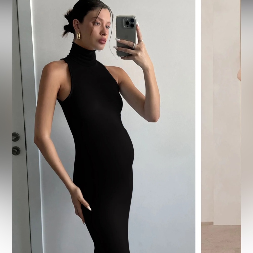 Bumpsuit The Serena Maternity Dress in Black